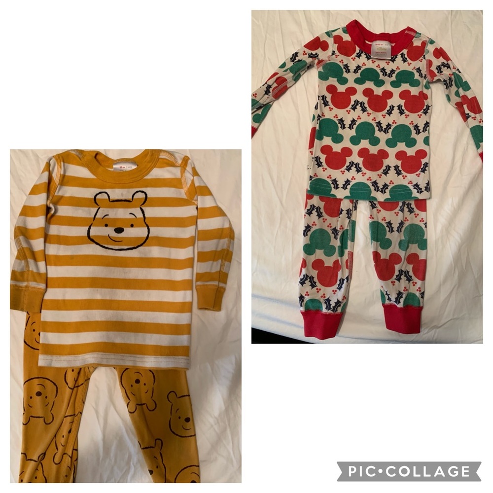 2 pairs Hanna Andersson Character PJs